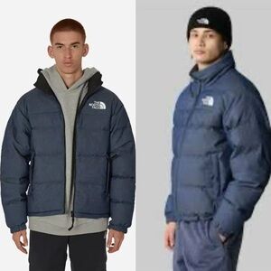 NWT The North Face 92 Reversible Nuptse Jacket
Denim Blue · TNF Black small